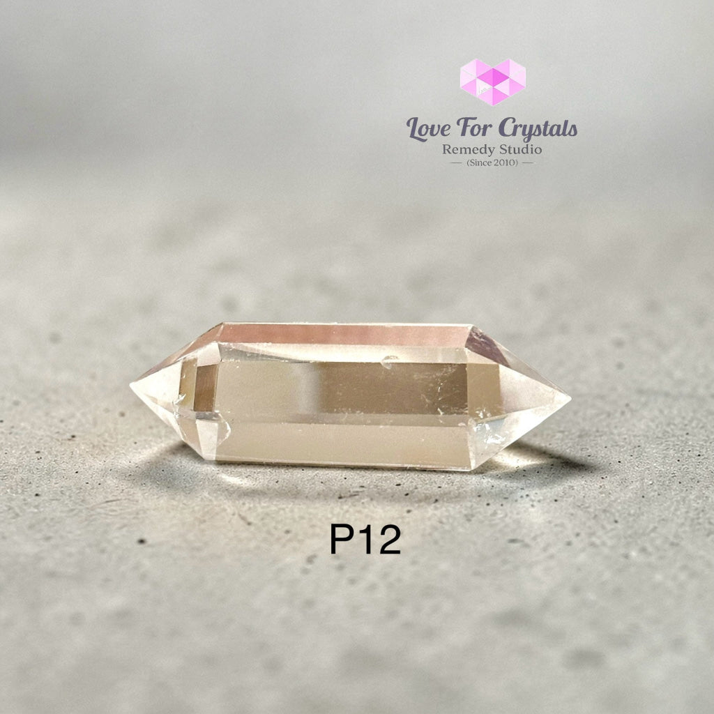 Clear Quartz Double Terminated Points – Energy Flow Amplifier (encoded & activated) Clear quartz