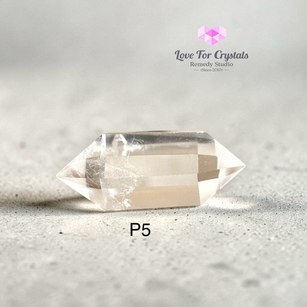 Clear Quartz Double Terminated Points – Energy Flow Amplifier (encoded & activated) Clear quartz
