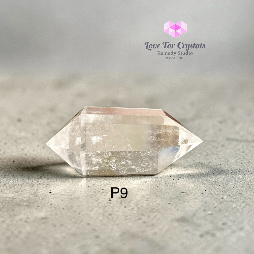 Clear Quartz Double Terminated Points – Energy Flow Amplifier (encoded & activated) Clear quartz