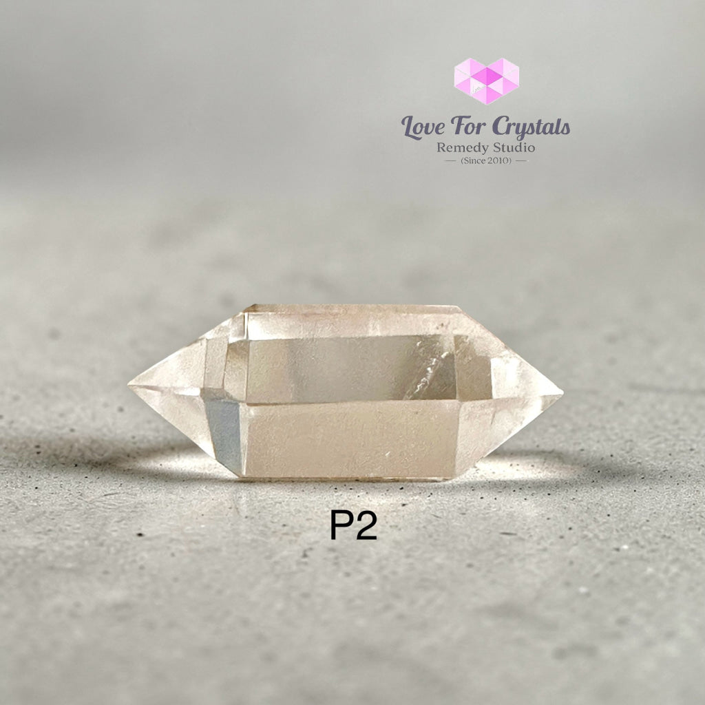 Clear Quartz Double Terminated Points – Energy Flow Amplifier (encoded & activated) Clear quartz