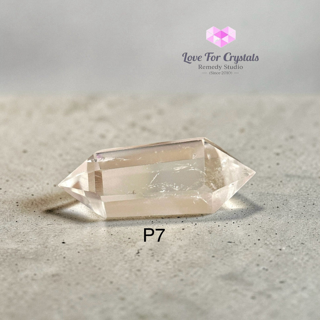 Clear Quartz Double Terminated Points – Energy Flow Amplifier (encoded & activated) Clear quartz