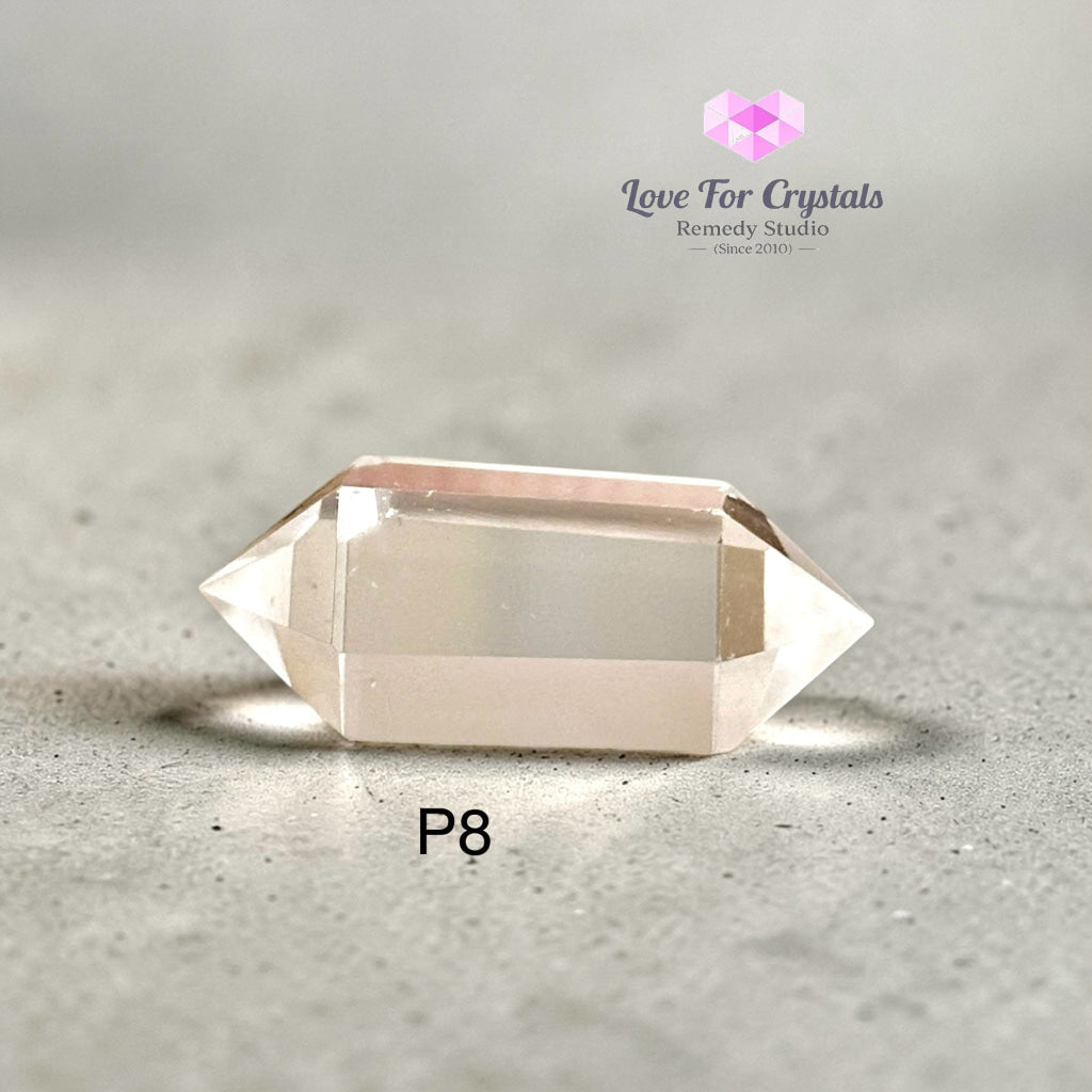 Clear Quartz Double Terminated Points – Energy Flow Amplifier (encoded & activated) Clear quartz