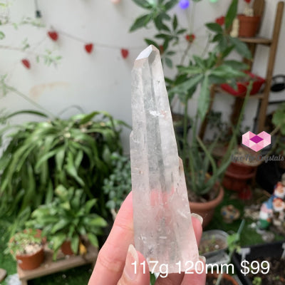 Clear Quartz Laser Wands (Brazil) 117G 120Mm Point