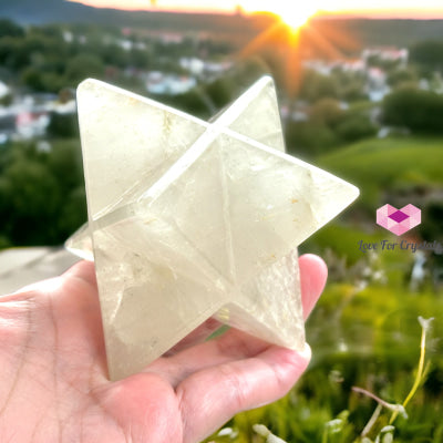 Clear Quartz Merkaba 10Cm