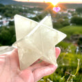 Clear Quartz Merkaba 10Cm