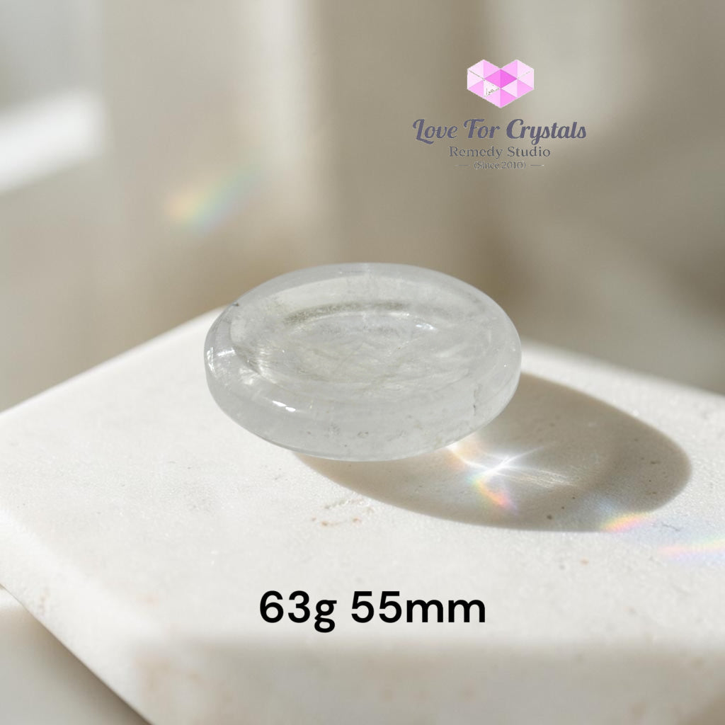Clear Quartz Mini Bowl (WISH & INTENTION) 55mm - 63g 55mm - Clear quartz