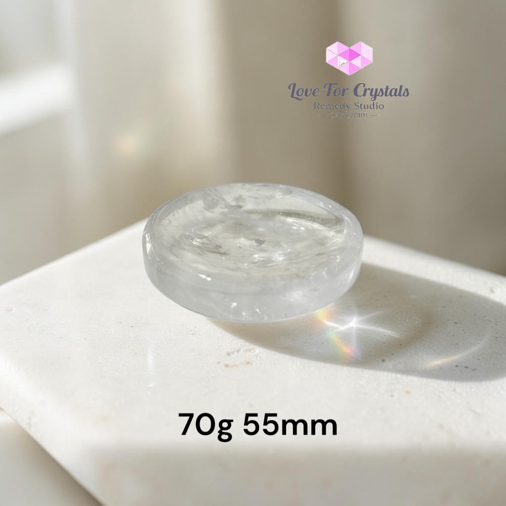 Clear Quartz Mini Bowl (WISH & INTENTION) 55mm - 70g 55mm - Clear quartz