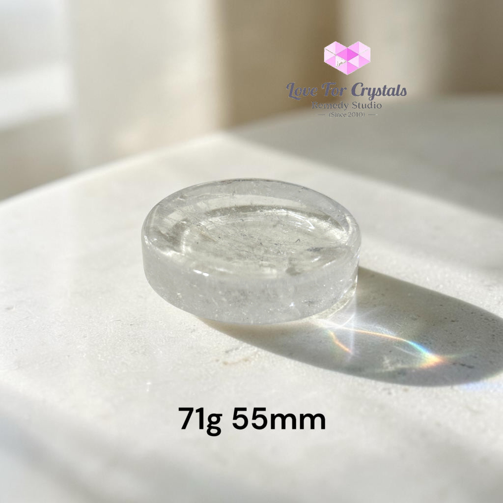 Clear Quartz Mini Bowl (WISH & INTENTION) 55mm - 71g 55mm - Clear quartz
