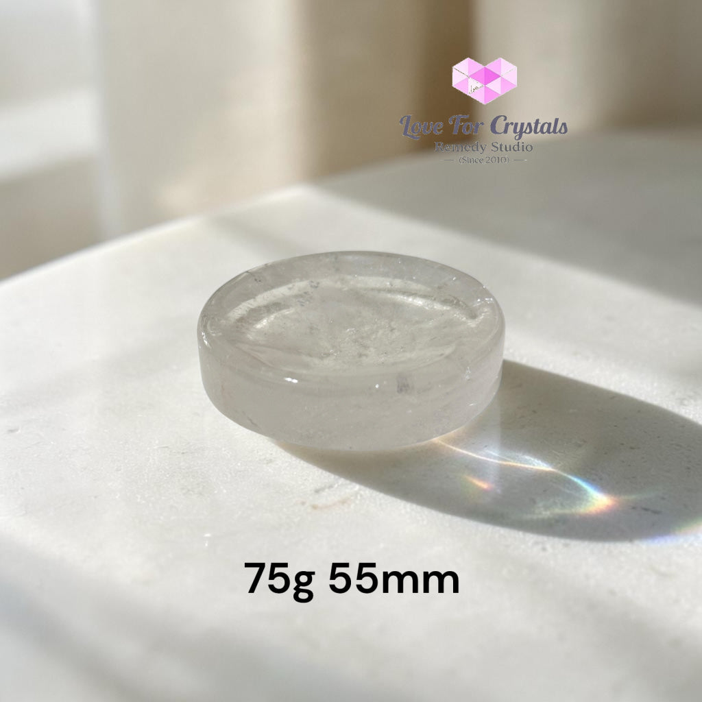 Clear Quartz Mini Bowl (WISH & INTENTION) 55mm - 75g 55mm - Clear quartz