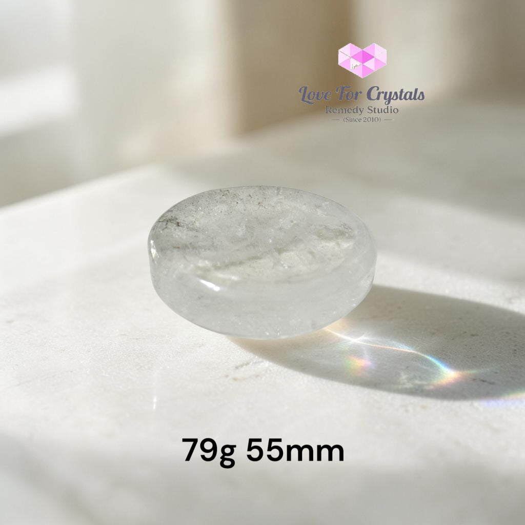 Clear Quartz Mini Bowl (WISH & INTENTION) 55mm - 79g 55mm - Clear quartz