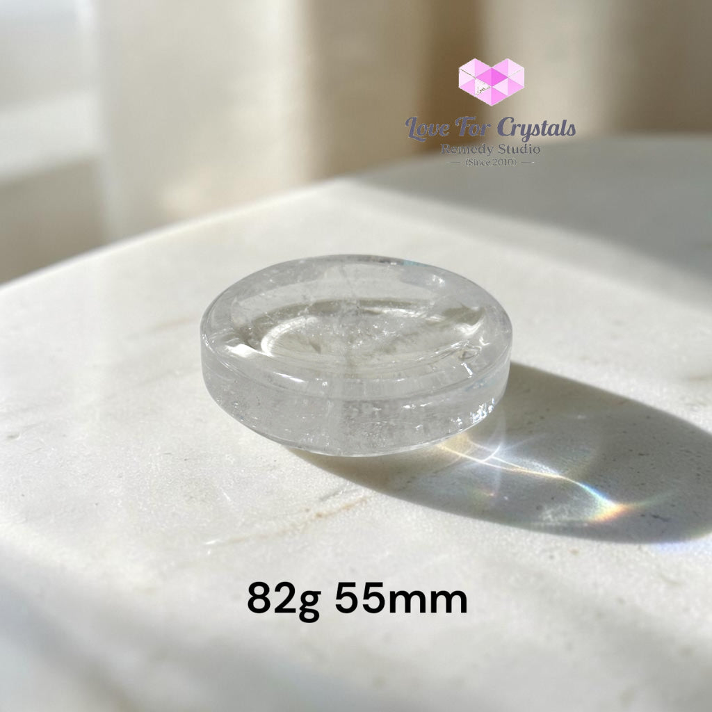 Clear Quartz Mini Bowl (WISH & INTENTION) 55mm - 82g 55mm - Clear quartz