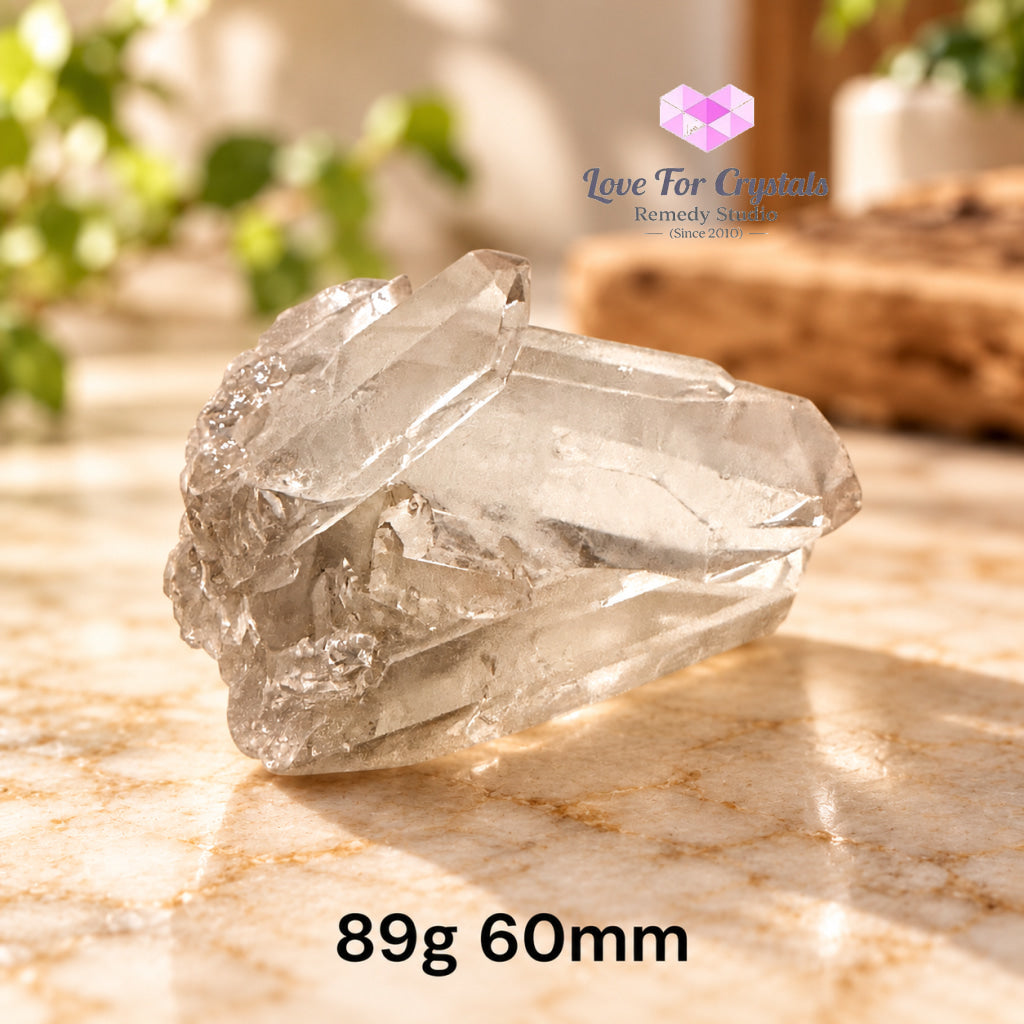 Clear Quartz Mini Clusters AAA (Brazil) - 89g 60mm - Clear quartz
