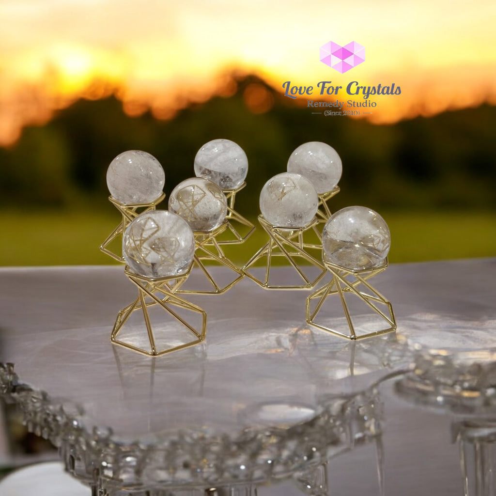 Clear Quartz Mini Sphere Harmonizer (40mm) Clear quartz