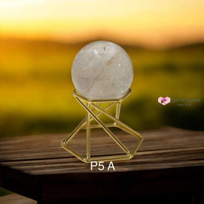 Clear Quartz Mini Sphere Harmonizer (40mm) Photo 5 A Grade Clear quartz