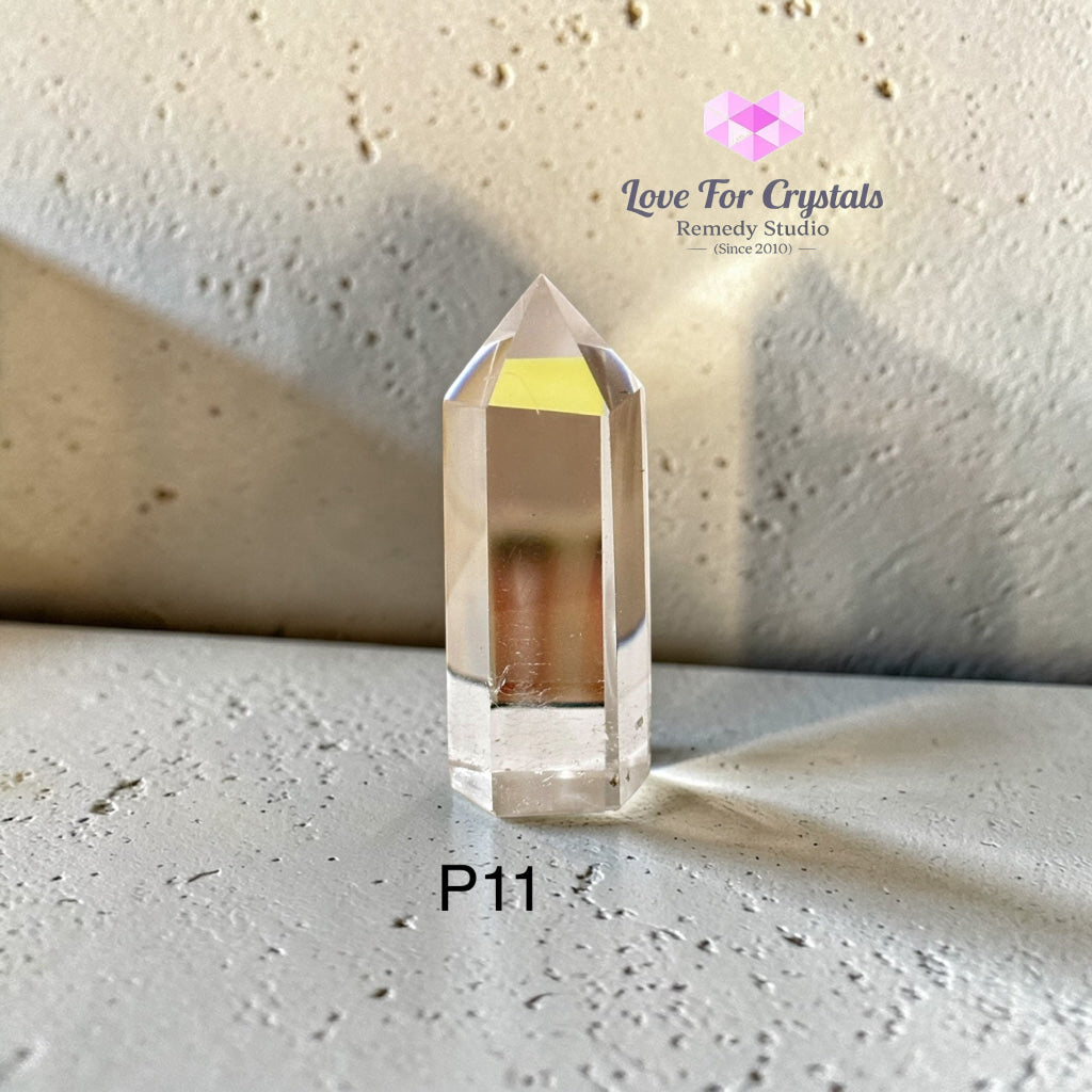 Clear Quartz Points – Focus & Energy Direction (encoded & activated) 50-55mm Photo 11 Clear quartz