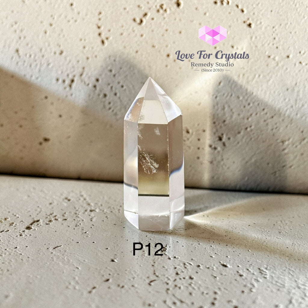 Clear Quartz Points – Focus & Energy Direction (encoded & activated) 50-55mm Photo 12 Clear quartz