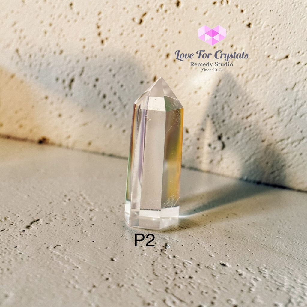 Clear Quartz Points – Focus & Energy Direction (encoded & activated) 50-55mm Photo 2 Clear quartz