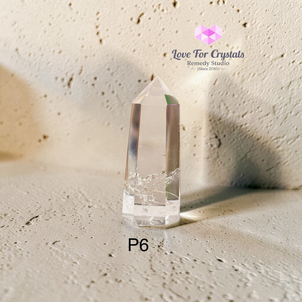 Clear Quartz Points – Focus & Energy Direction (encoded & activated) 50-55mm Photo 6 Clear quartz