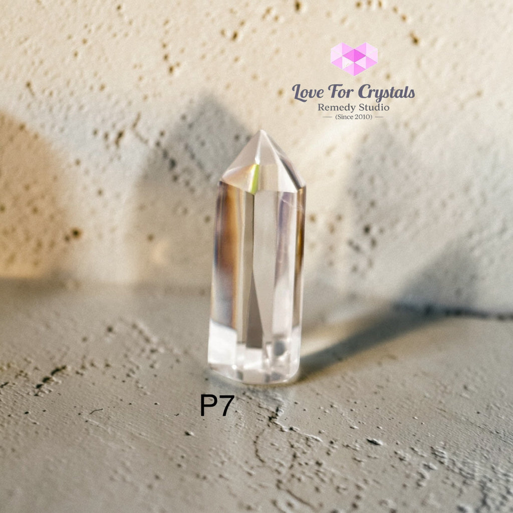 Clear Quartz Points – Focus & Energy Direction (encoded & activated) 50-55mm Photo 7 Clear quartz