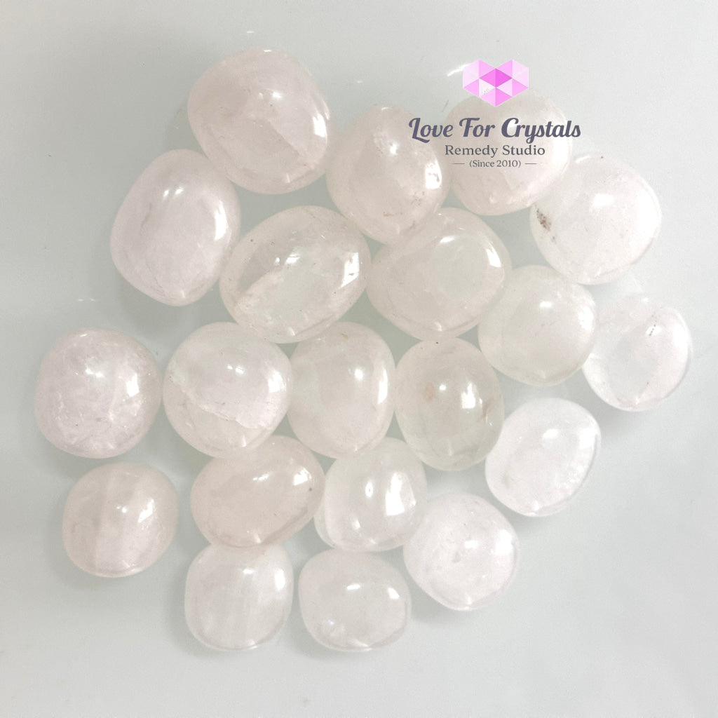 Clear Quartz Tumbled Stone 20-30mm, Good Vibes - Random Piece - Tumbled Stones