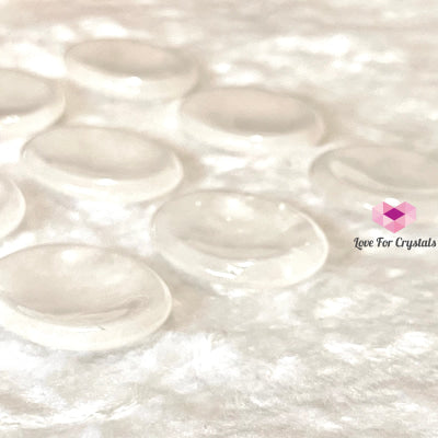 Clear Quartz Worry Stones (50Mm) Polished Crystals