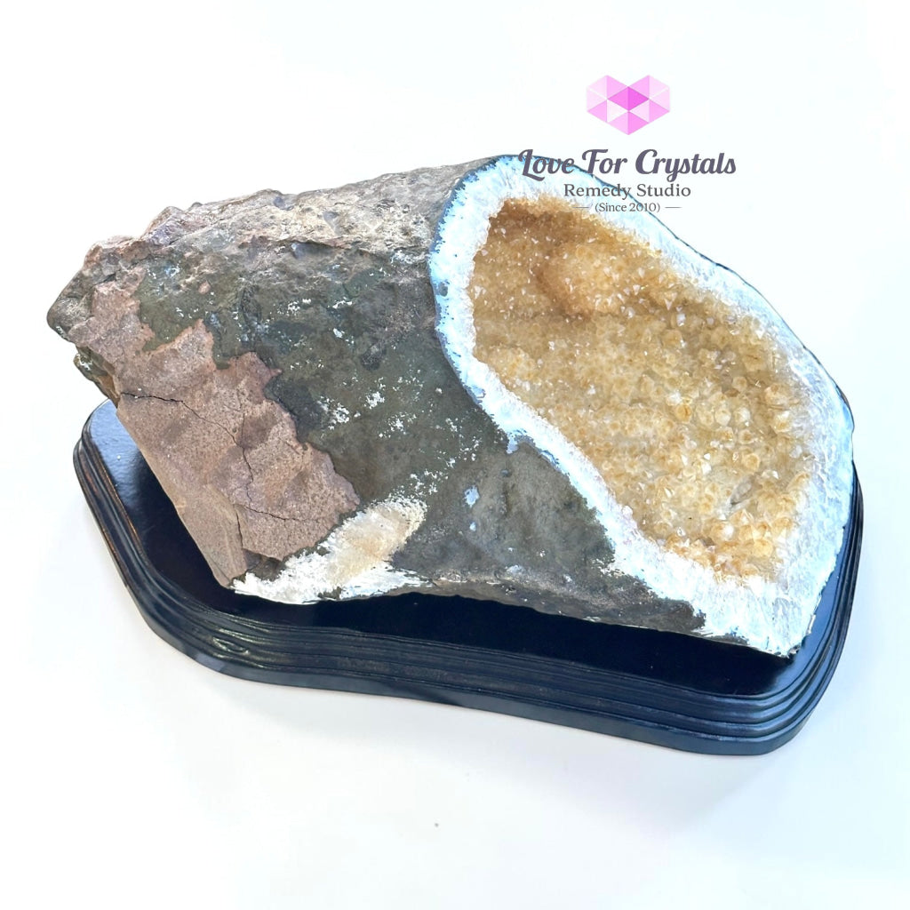 Cornucopia CITRINE GEODE 7kgs (Brazil) - Citrine
