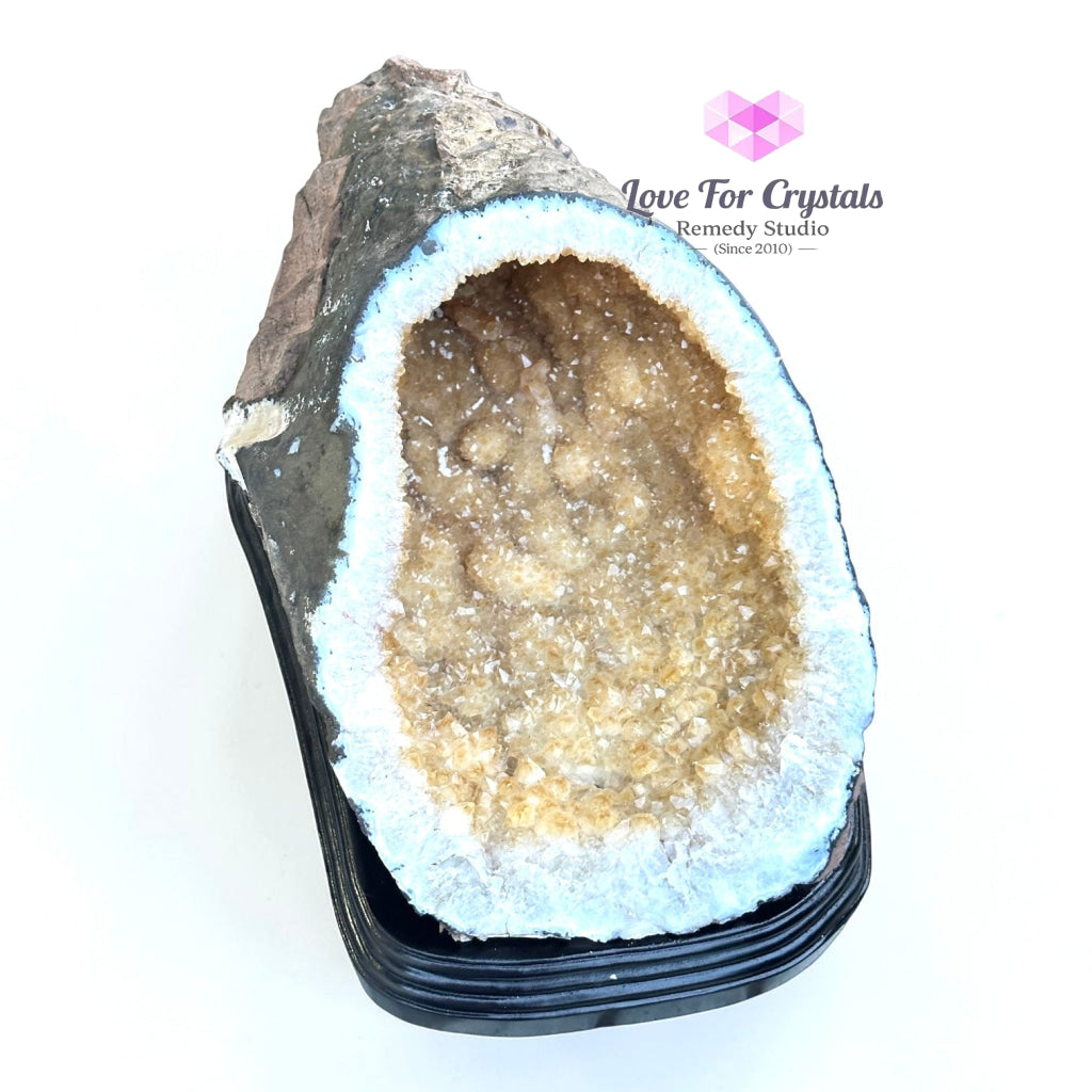 Cornucopia CITRINE GEODE 7kgs (Brazil) - Citrine
