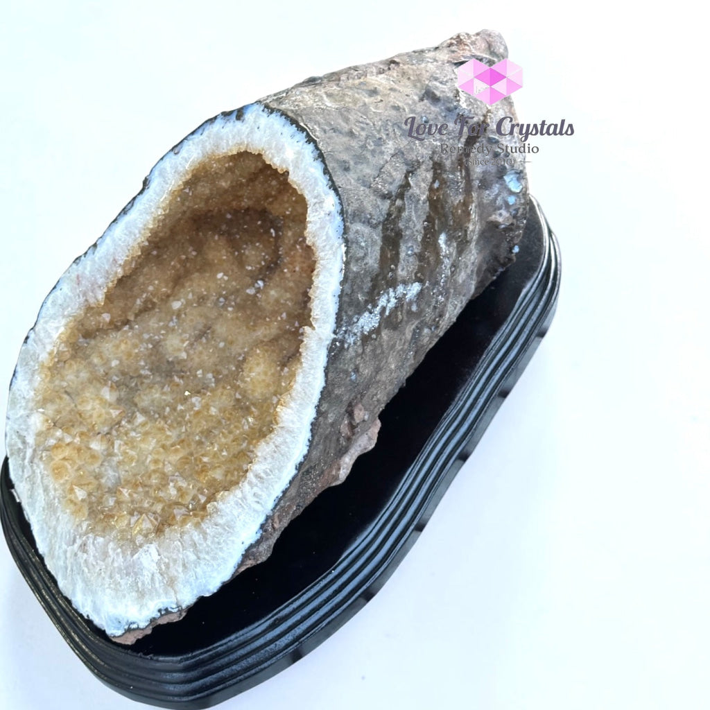 Cornucopia CITRINE GEODE 7kgs (Brazil) - Citrine
