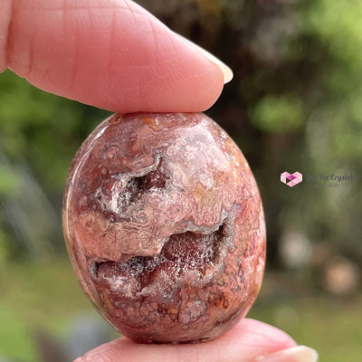 Crazy Lace Agate Tumbled Pebbles (30-40Mm) Stones