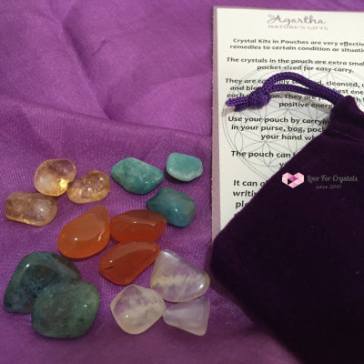 Creativity Boost Crystal Remedy Kit (Pocketsized) Kits