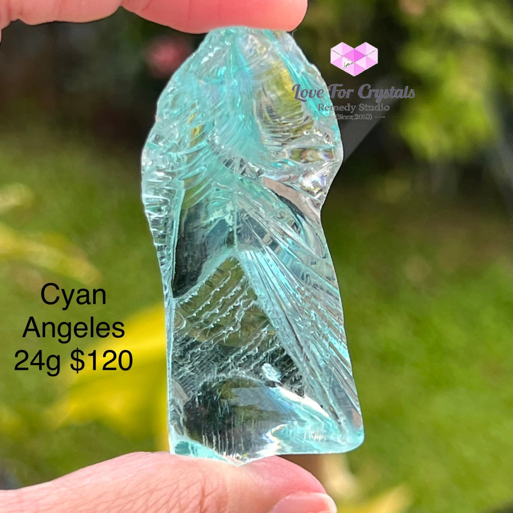 Cyan Angeles Andara Crystal (High Vortex Mount Shasta) 24G