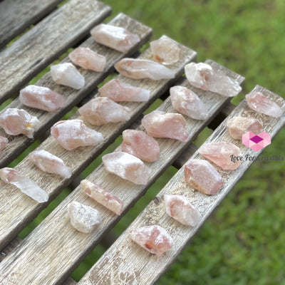 Dreamsicle Lemurian Quartz (Rare!) Brazil Raw Stones