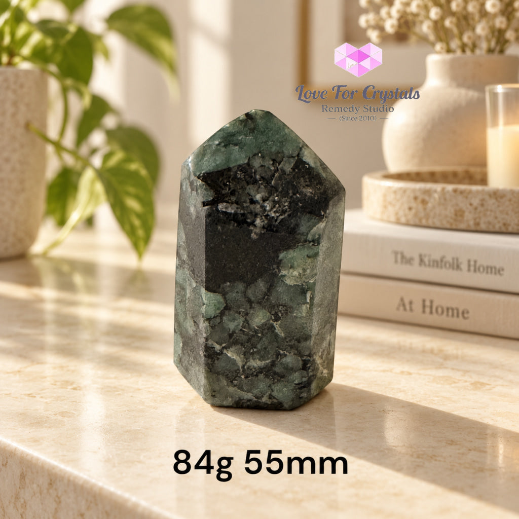 Emerald AAA Tower (Brazil) 2nd Luckiest Stone - 84g 55mm - Emerald