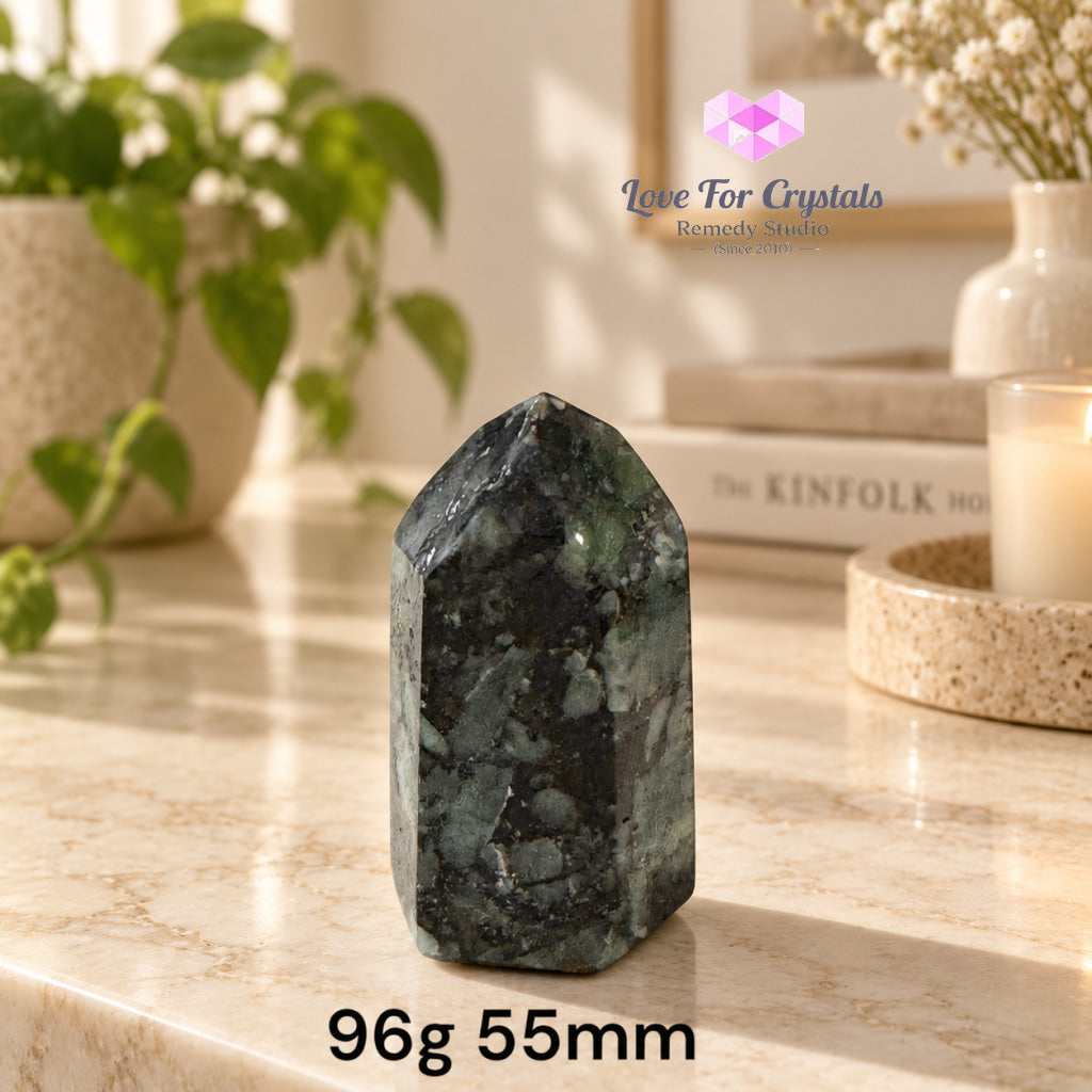 Emerald AAA Tower (Brazil) 2nd Luckiest Stone - 96g 55mm - Emerald