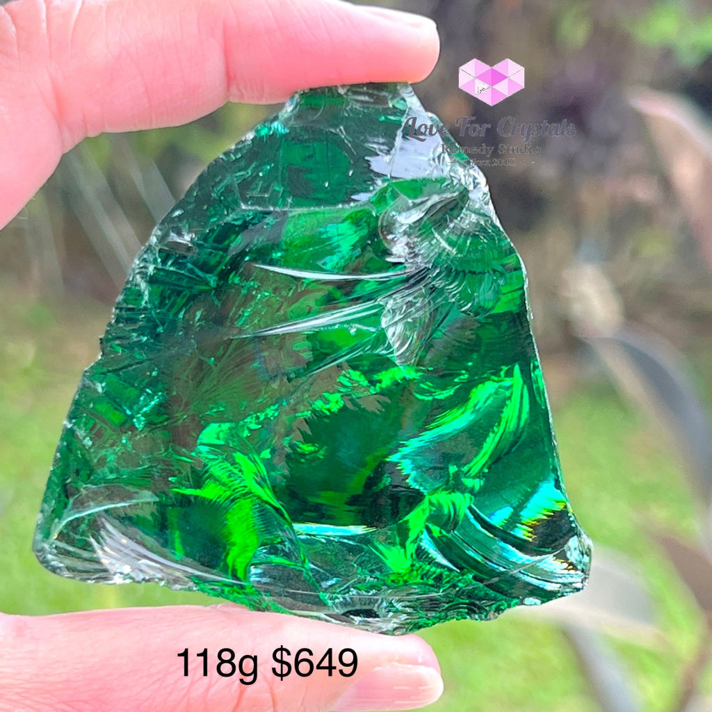 Emerald Green (Aa Raphael) Andara Crystal (High Vortex Mount Shasta) 118G