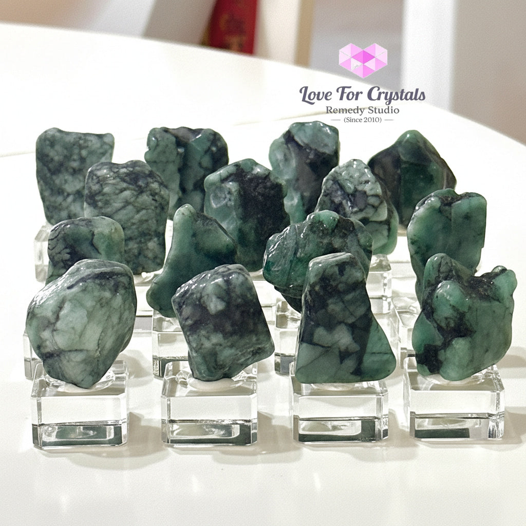 Emerald High Grade (AAAAA) Raw Polished (35-45mm)NETT Emerald