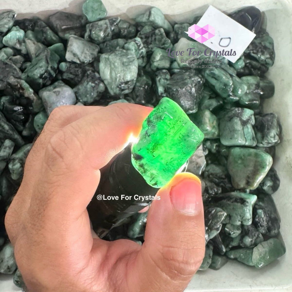 Emerald High Grade (AAAAA) Raw Polished (35-45mm)NETT Emerald