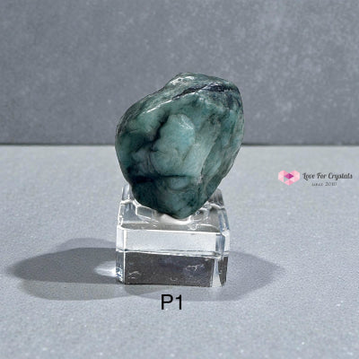 Emerald High Grade (AAAAA) Raw Polished (35-45mm)NETT Photo 1 (46g) Emerald
