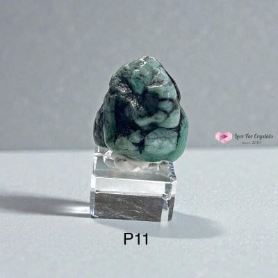 Emerald High Grade (AAAAA) Raw Polished (35-45mm)NETT Photo 11 (43g) Emerald