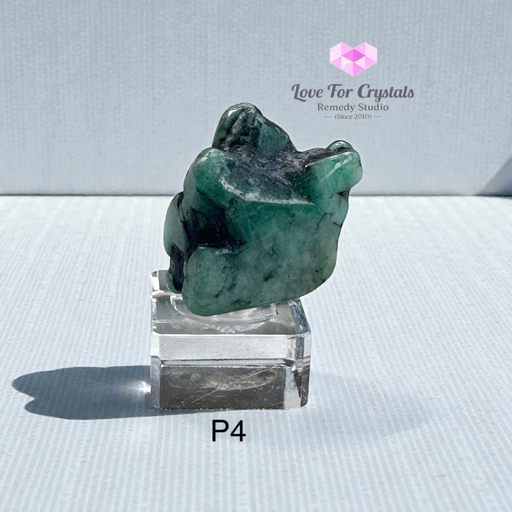 Emerald High Grade (AAAAA) Raw Polished (35-45mm)NETT Photo 4 (35g) Emerald