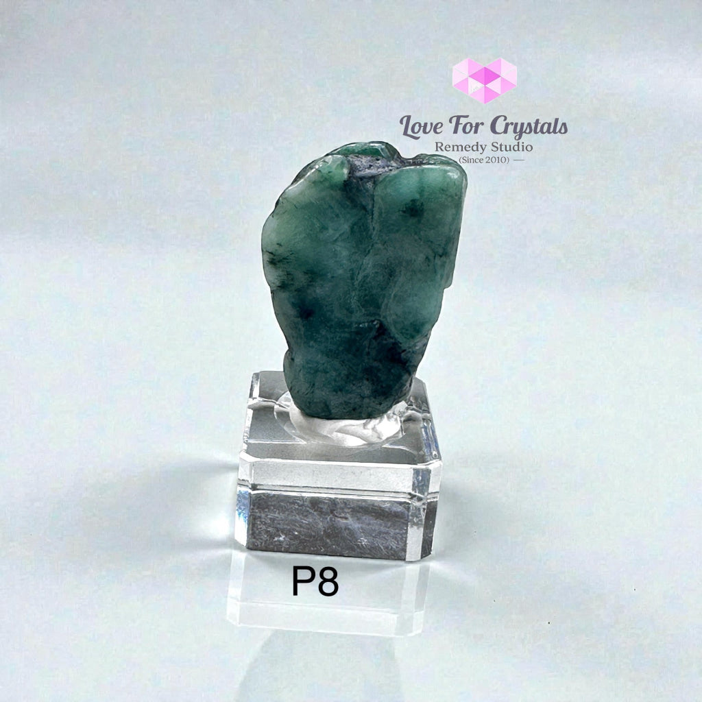 Emerald High Grade (AAAAA) Raw Polished (35-45mm)NETT Photo 8 (37g) Emerald