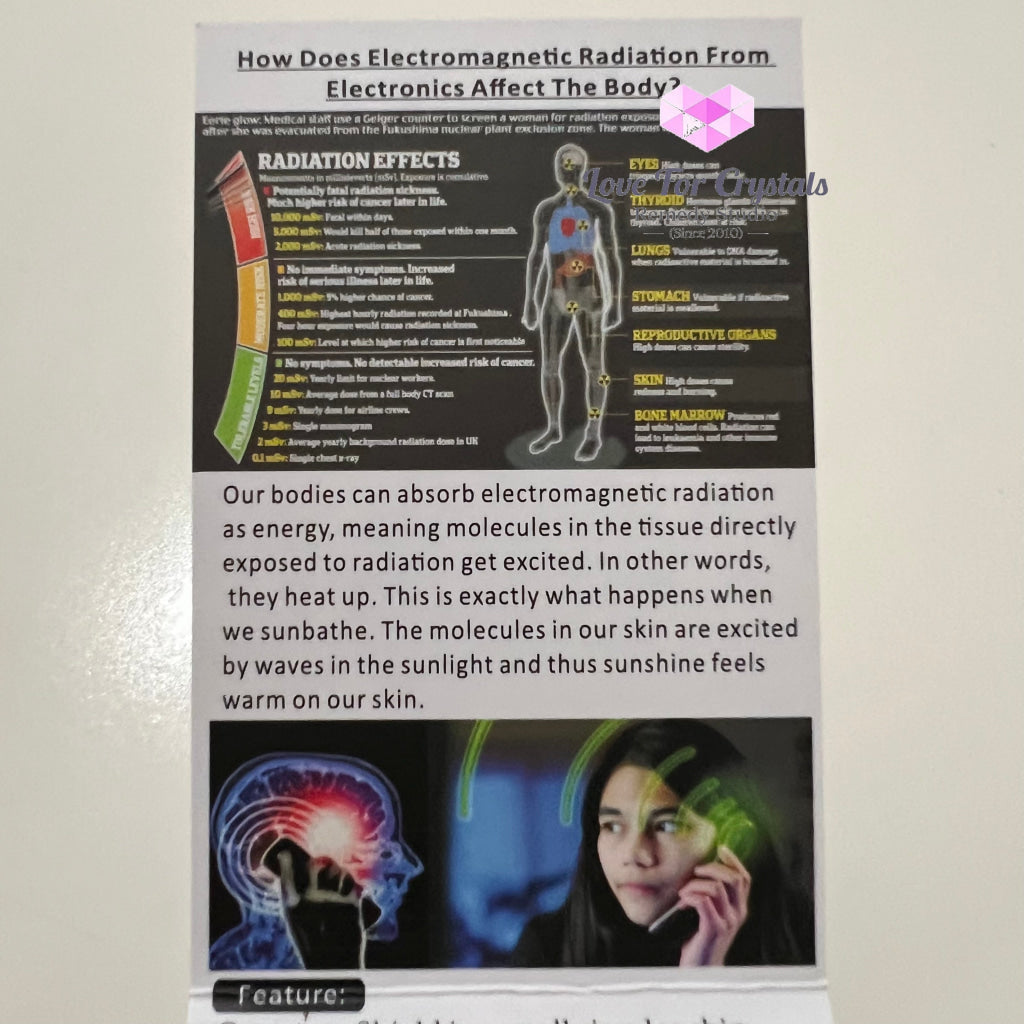 EMF Reduction Patch Sticker Metaphysical tool