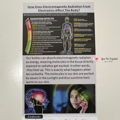 EMF Reduction Patch Sticker Metaphysical tool