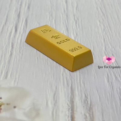 Feng Shui Gold Bar (Made Of Alloy) 4X2Cm (Per Piece)