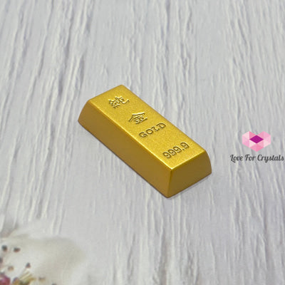 Feng Shui Gold Bar (Made Of Alloy) 4X2Cm