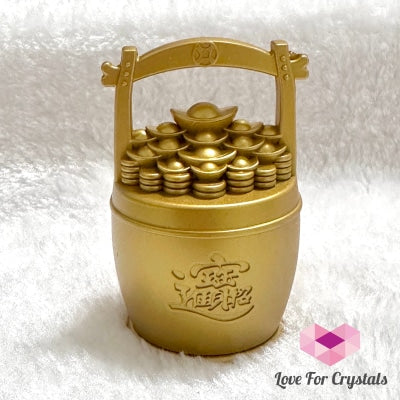 Feng Shui Wealth Bucket (Brass)