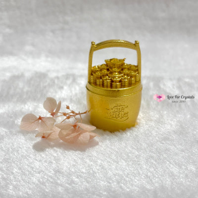 Feng Shui Wealth Bucket (Brass)