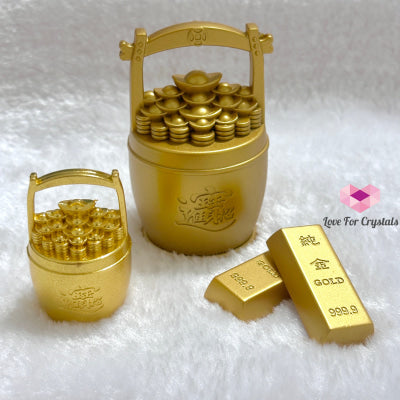 Feng Shui Wealth Bucket (Brass)