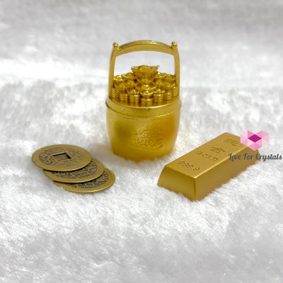 Feng Shui Wealth Bucket (Brass)