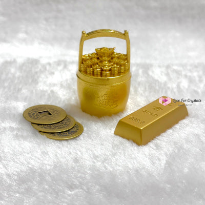 Feng Shui Wealth Bucket (Brass)